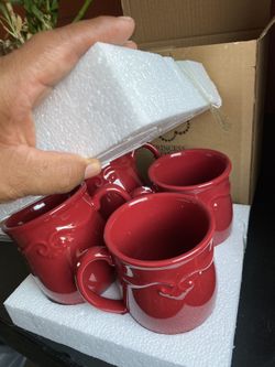 Tazas Princess House Pavilion Set /4  New $35