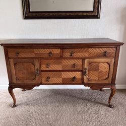 Antique Buffet Hutch