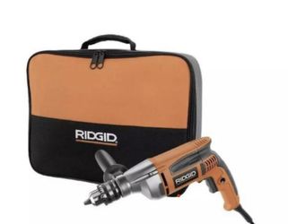 NEW!! RIDGID 8 Amp Corded 1/2 in. Heavy-Duty Variable Speed Reversible Drill