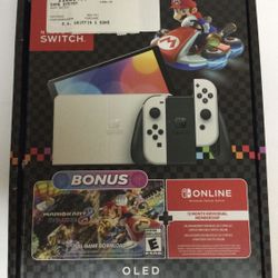 Nintendo Switch Mario Edition OLED Switch New Open Box