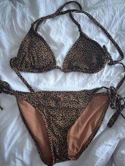cheetah bikini
