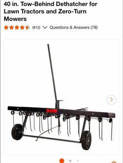 Brinley 40" de-thatcher