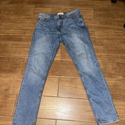 Pull & Bear Men Jeans Size 32x30 Slim 
