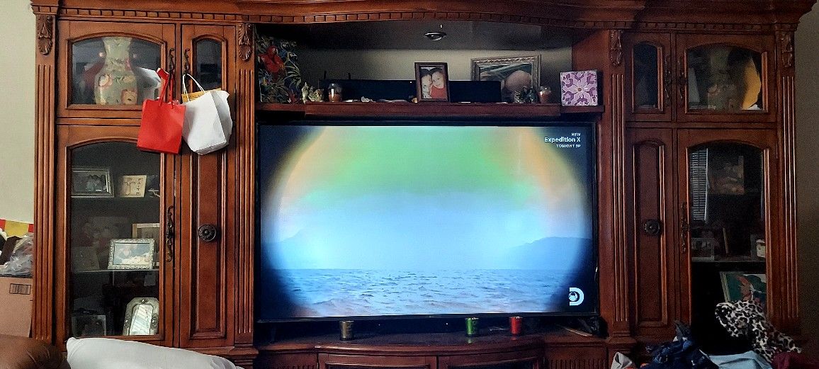 Solid Wood Entertainment Center!!!