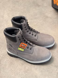 NEW Timberland PRO Grey Waterproof Work Boots - Men’s 11W