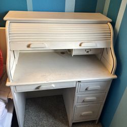 Wooden Roll top Desk
