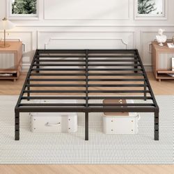 Queen Metal Bed Frame – Heavy Duty – Like New – $30 (Must Go)