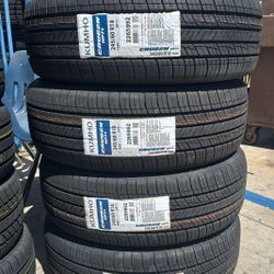 245/60R18 Set Of 4 Kumho Hp71 New Tires 