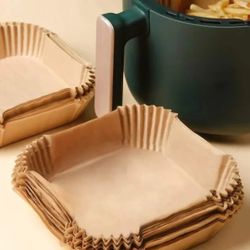 Air Fryer Liners 150 pcs Disposable Parchment Paper Liner Non Stick Food