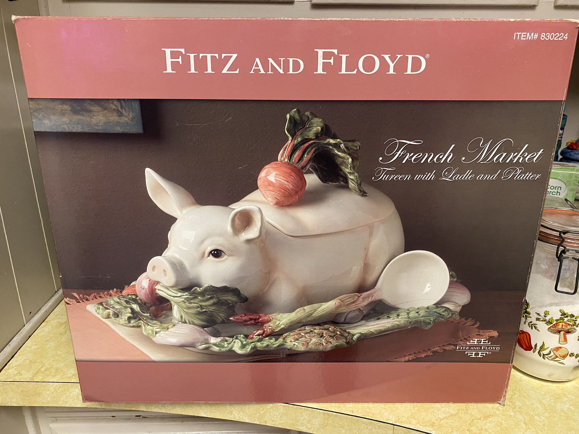 Vintage Fitz And Floyd French Market