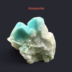 Amazonite & Smoky Quartz Genuine Stone from Lake George Colorado 86.1g Stunning!