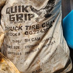 Semi Truck Tire Chains New Various Sizes