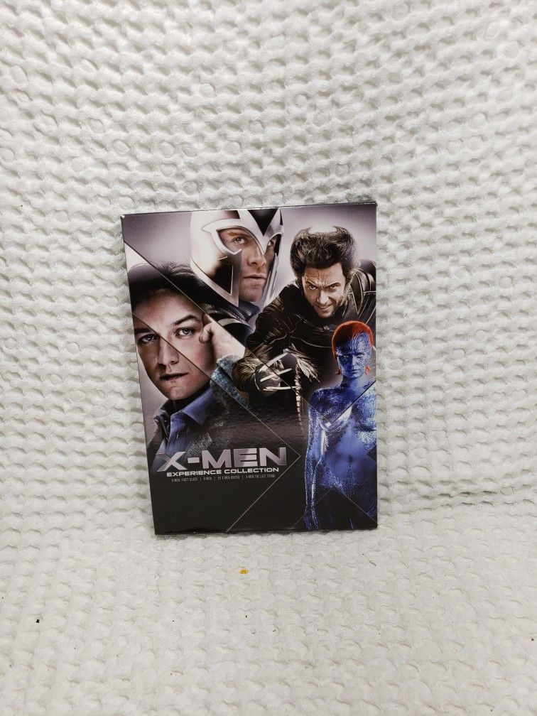 X-Men Experience Collection dvd set . X-Men first class , X-Men , X2 X-Men United,  X-Men the last stand . Good condition and smoke free home. 