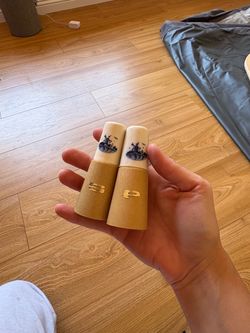 Vintage salt and pepper shakers