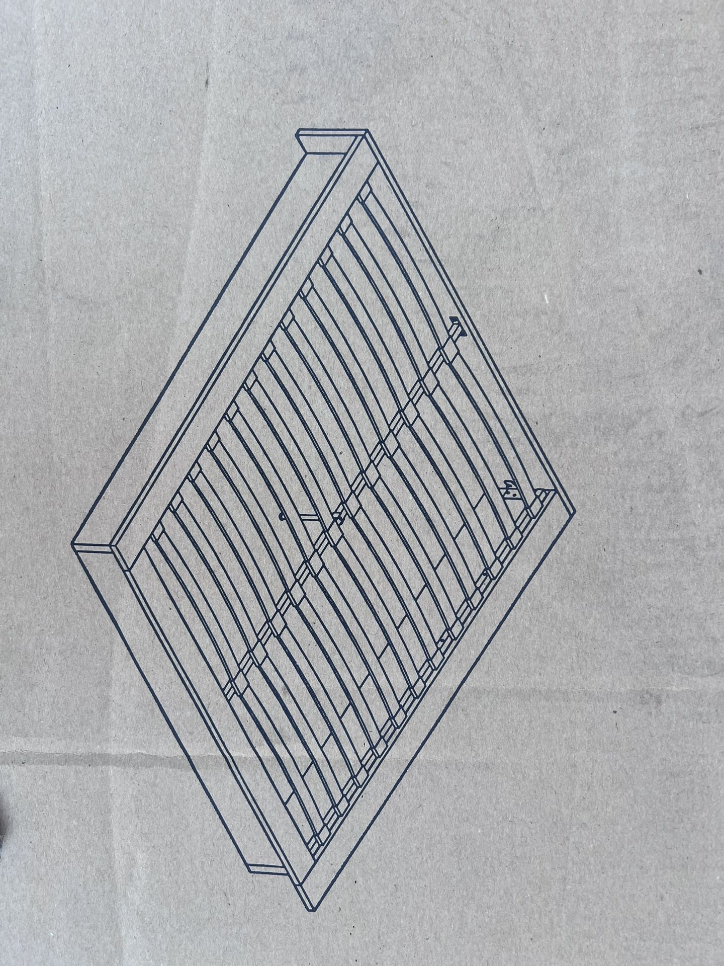 Queen size bed frame