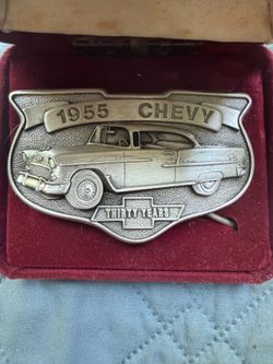 “1955 Chevrolet Anniversary Belt Buckle