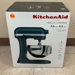 KITCHEN AID BOWL-LIFT STAND MIXER KSM55SXXXAG AGAVE.