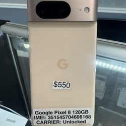 Google Pixel 8 128gb 