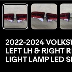 2022 2024 Volkswagen Tail Light