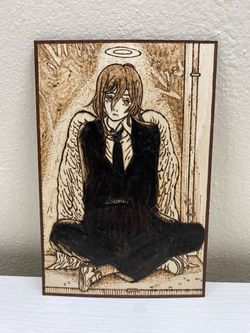 Chainsaw Man Angel Devil Manga Panel Woodburn