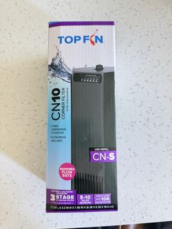 Never used NEW 5-10 gallon fish tank filter