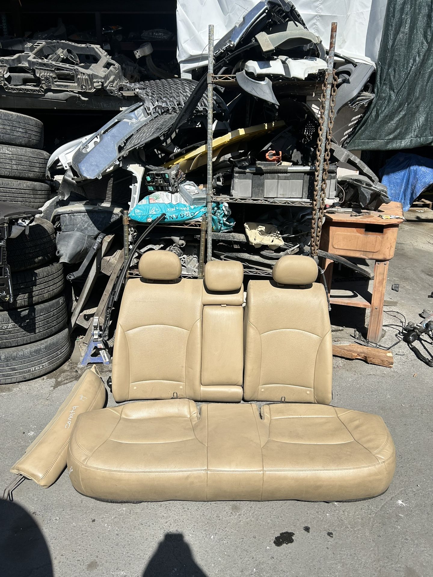 2014 Hyundai Sonata 2.0 Rear Seats