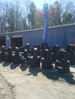 New and used tire sale today and tomorrow