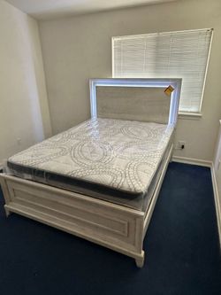 King size mattress only bedframe not included