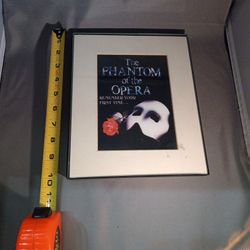 Broadway Phantom Of The Opera Mounted Poster