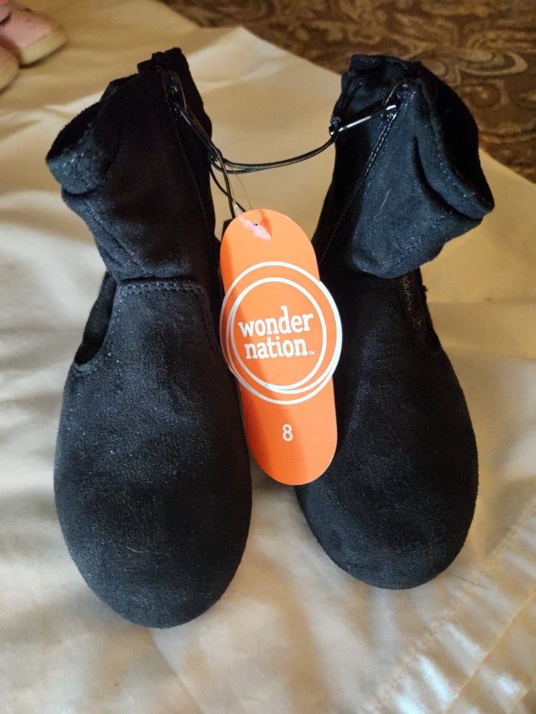 Children's Black Boots New