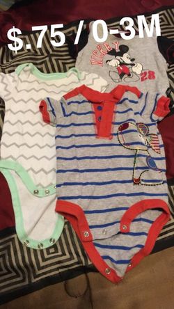 Baby T-Shirt Onesie 0-6 M