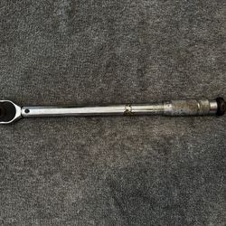 Click Style Torque Wrench Half Inch Drive