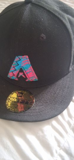 Hat Club Exclusive New Era 59FIFTY Arizona Diamondbacks "SW Fill" Alternate – Size 7 3/8