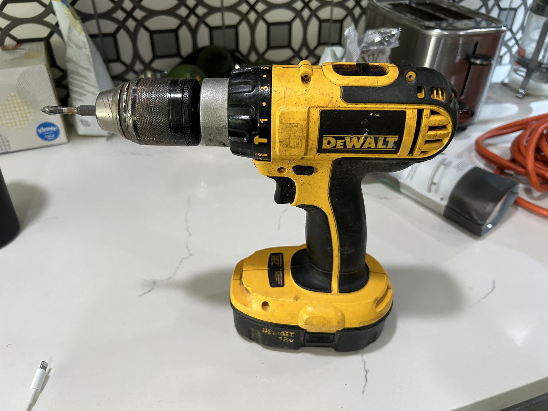 Electric Drill With Light 