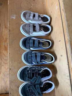Vans shoes toddler size 7, $10 for all 3