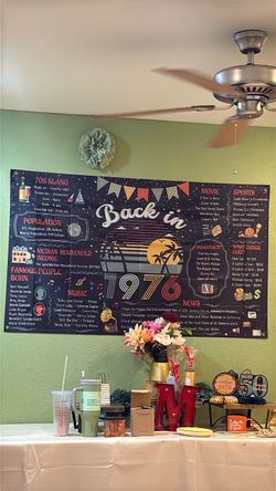50th birthday decorations