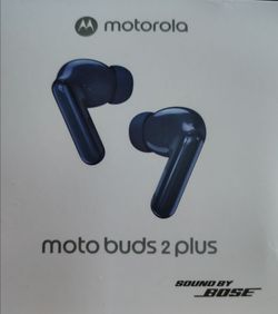 Bose earbuds. NEW. Motorola Moto Buds 2 Plus. FACTORY SEALED