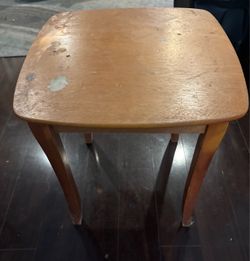 Small Wooden Side Table
