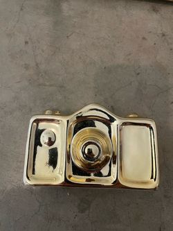 Decorative ceramic camera