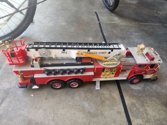 Vintage New York Fire Department Fire engine.