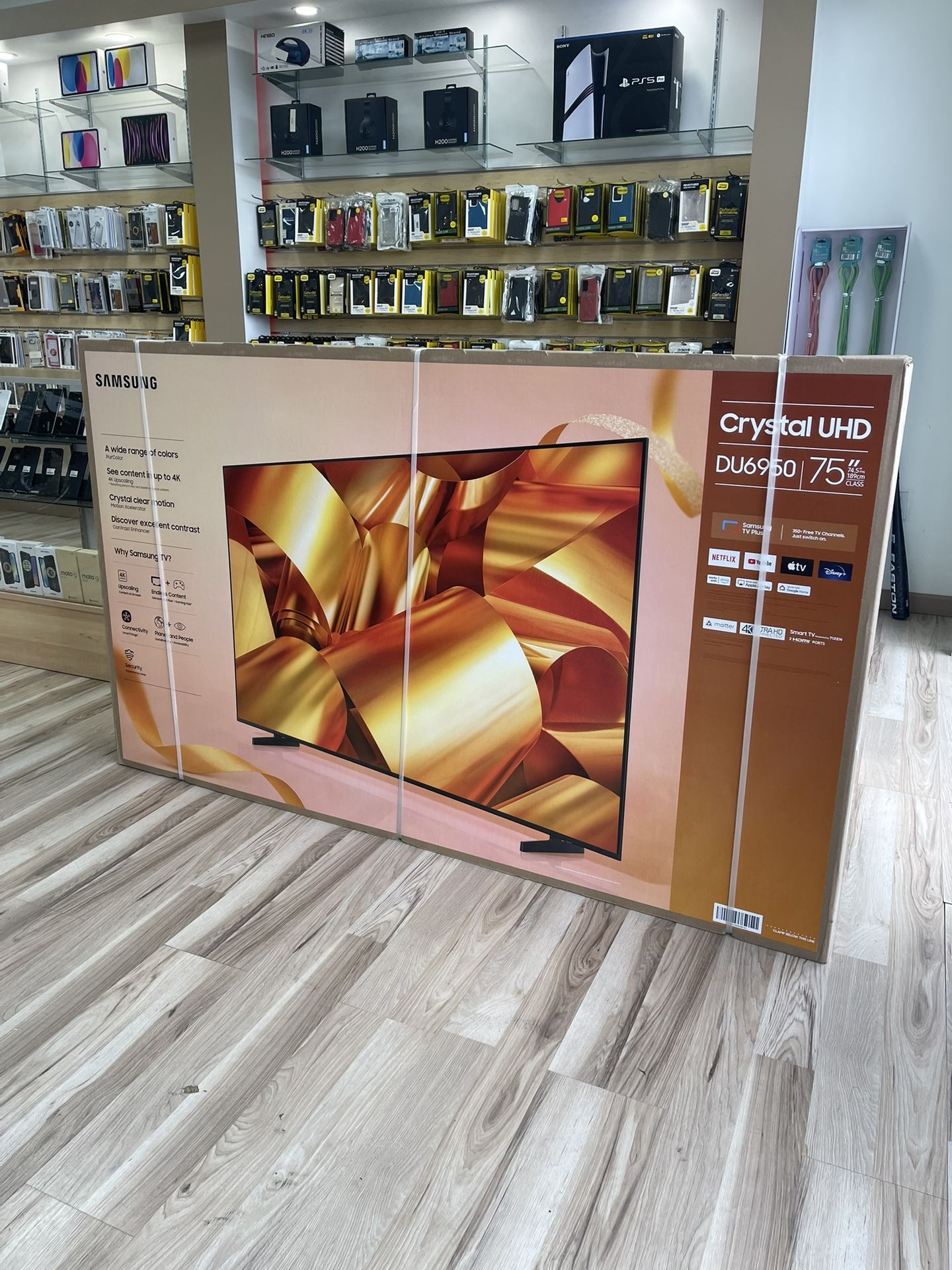 75 Inch Samsung Smart TV Brand New Financing Deal! $85 Down To Take It! No Credit Required!