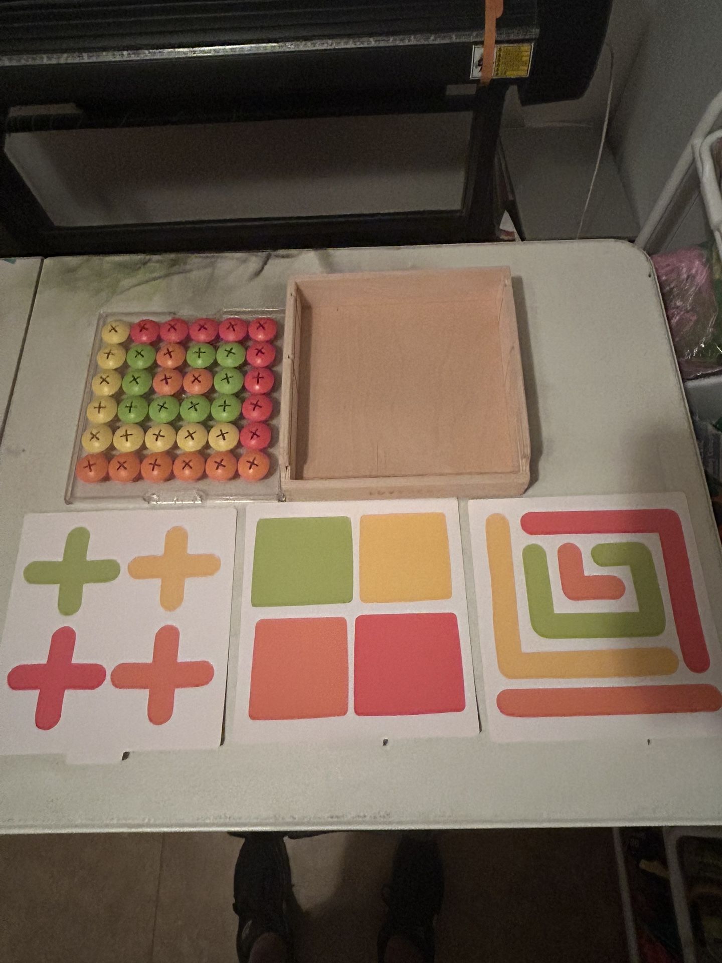 Lovery Mosaic Button Board