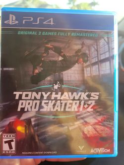 Tony Hawks Pro Skater 1-2