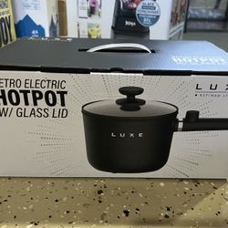 New - Electric Hot Pot By Luxe