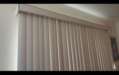 Vertical Blinds. 2 Avail.