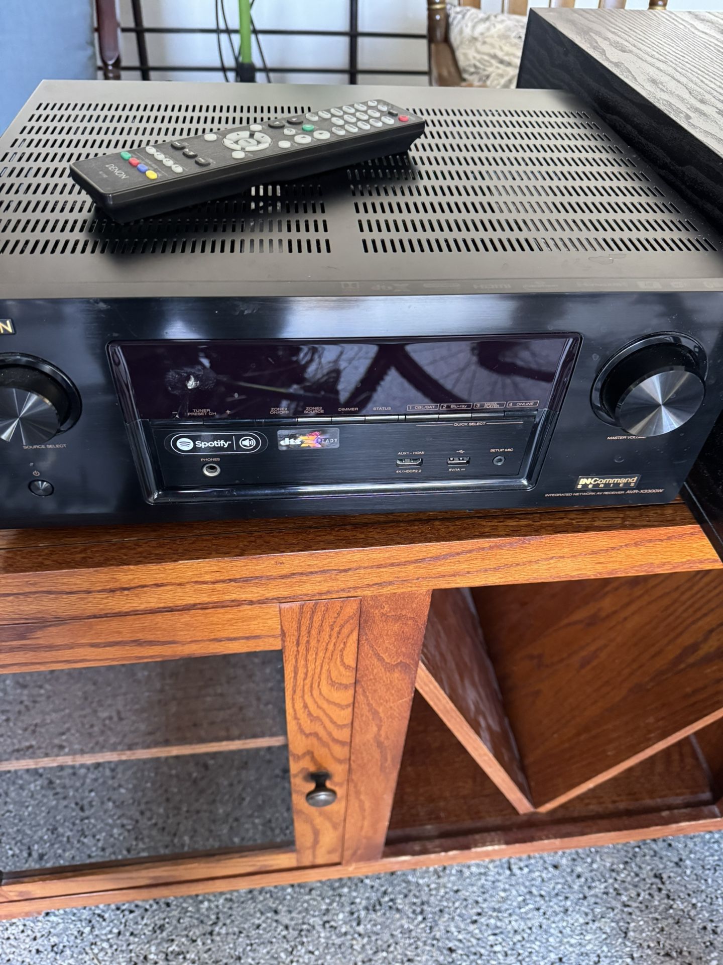 Denon Receiver And Speakers