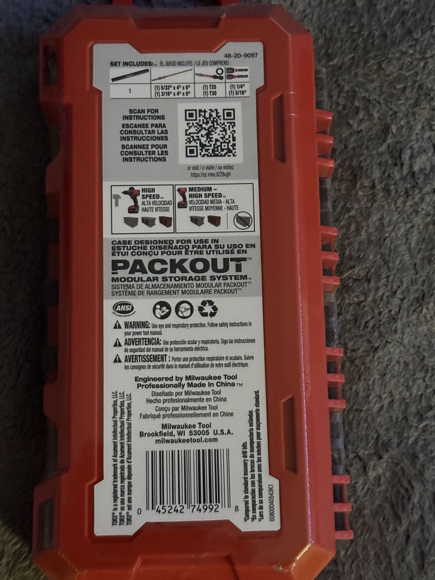 Milwaukee 7 Pc Concrete Screw Install