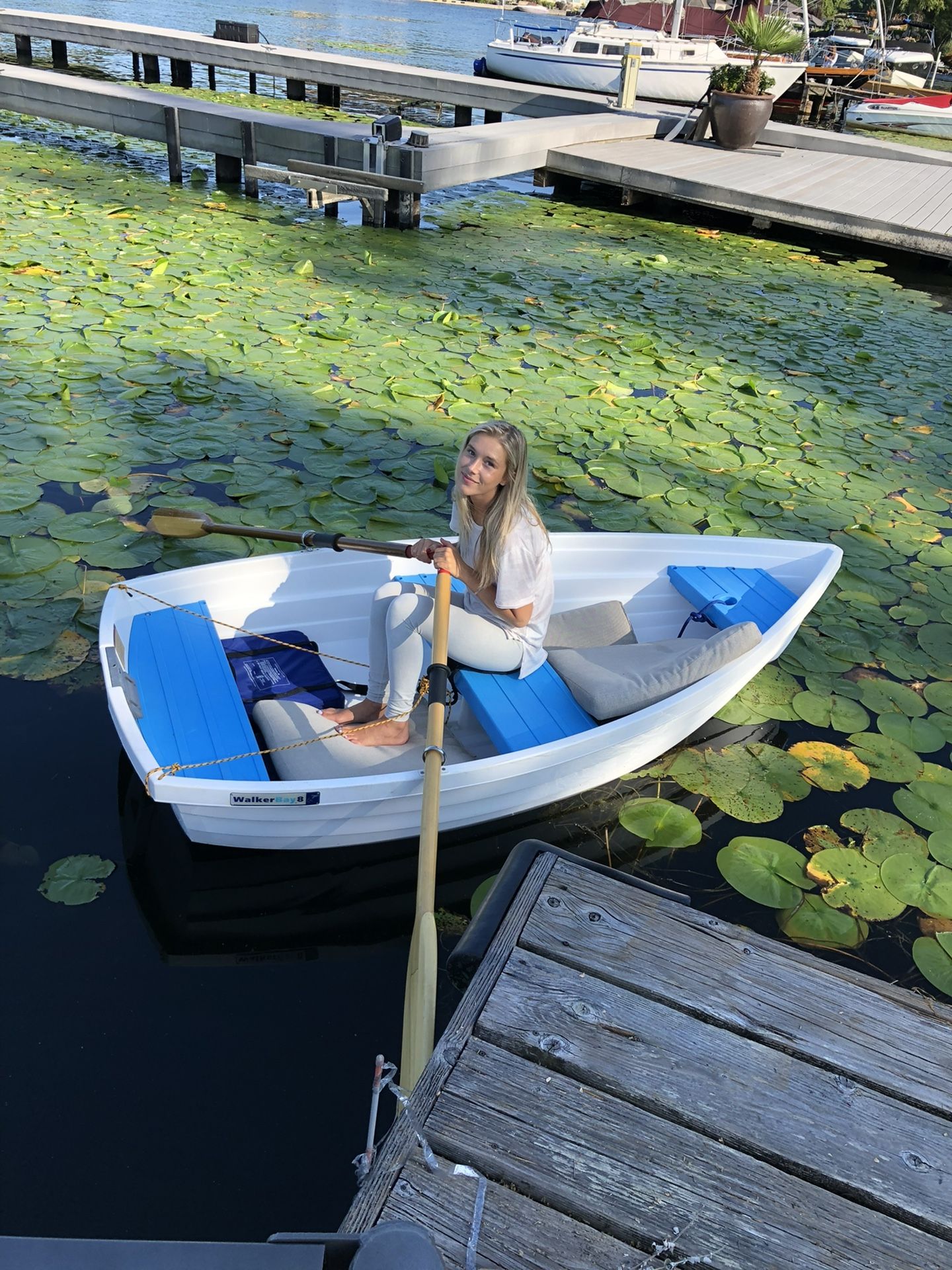 Walker Bay 8ā sailing Dinghy