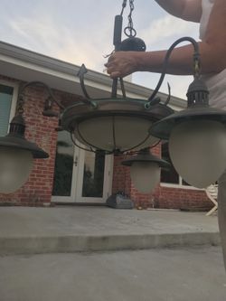 Nautical Shipwheel light (rare)