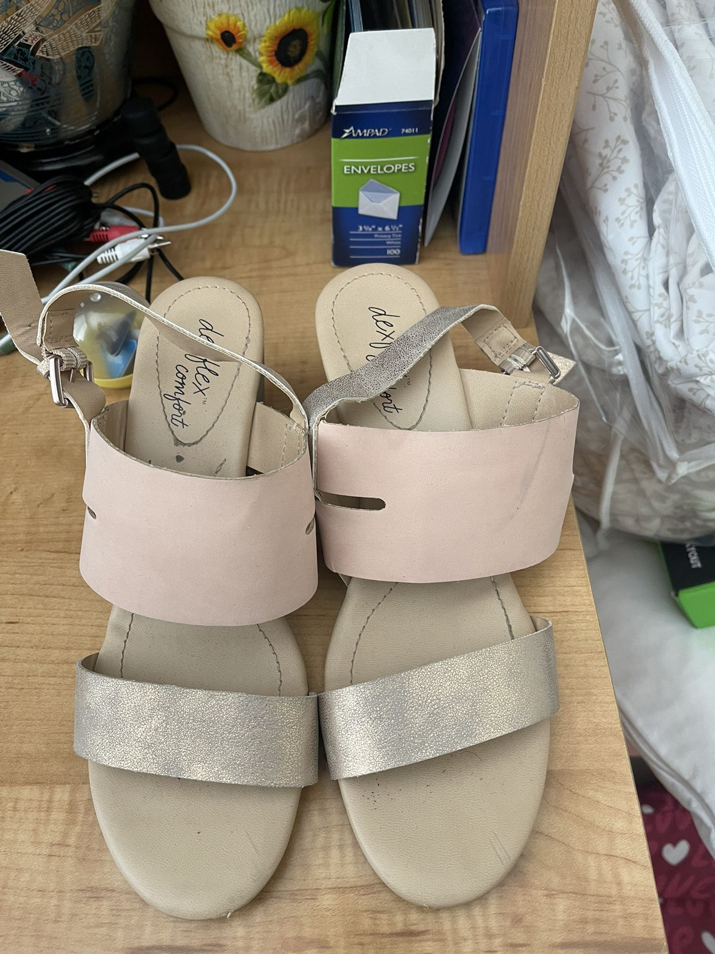 Women’s rose Gold Wedges. Size 8.5. $8 Or Best Offer.